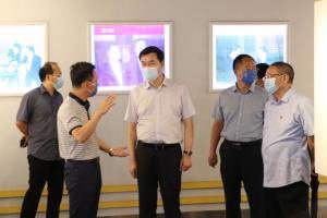 洛阳市副市长魏险峰莅临洛阳乐动网站调研